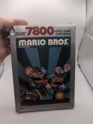 Atari 7800 Mario Bros. Complete in Box - Image 1 of 4