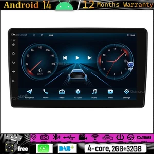 9"Android 14 Car Radio Stereo GPS SATNavi Carplay For SKODA Fabia Octavia Superb - Picture 1 of 12