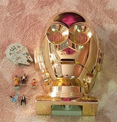 1994 Micro Machine Star Wars C3-PO Cantina Tatooine Head Playset Complete Figure - Image 1 of 3