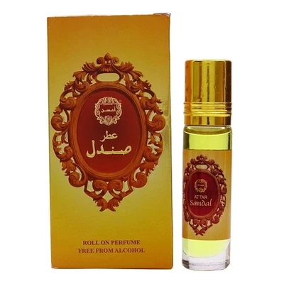 ASN Sandal Attar Roll On Perfume - 8 ml x 2 - Image 1 of 3