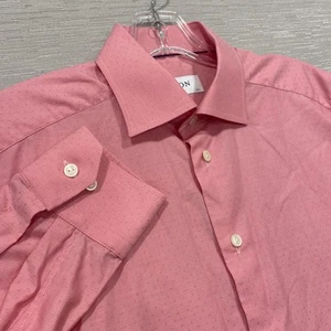 ETON Oberhemd Herren 15 1/2, 39 Slim Fit rosa dezentes kleines Punktemuster 15,5 - Bild 1 von 13