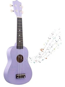 Kids Guitar Acoustic, Jakeloo 21 Inch Carbon Ukulele Toddler Acoustic REAL DEAL! - Picture 1 of 4