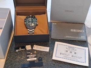 Seiko Prospex SPB381 1968 Heritage Diver's GMT Watch with box, books, and tags - Picture 1 of 5