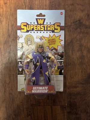 WWE Superstars Series 2 ULTIMATE WARRIOR WWF Wrestling Figure 2022 NEW IN HAND! - Image 1 of 4