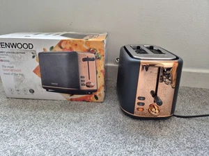 Kenwood Toaster 2 slot Abbey Lux in Grey/ Rose Gold TCP05.C0DG - Brand New - Picture 1 of 5