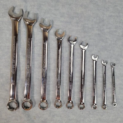 Set of 9 Duralast  Wrench’s   54-050-051-052-054-055-056-057-058-059 - Image 1 of 4