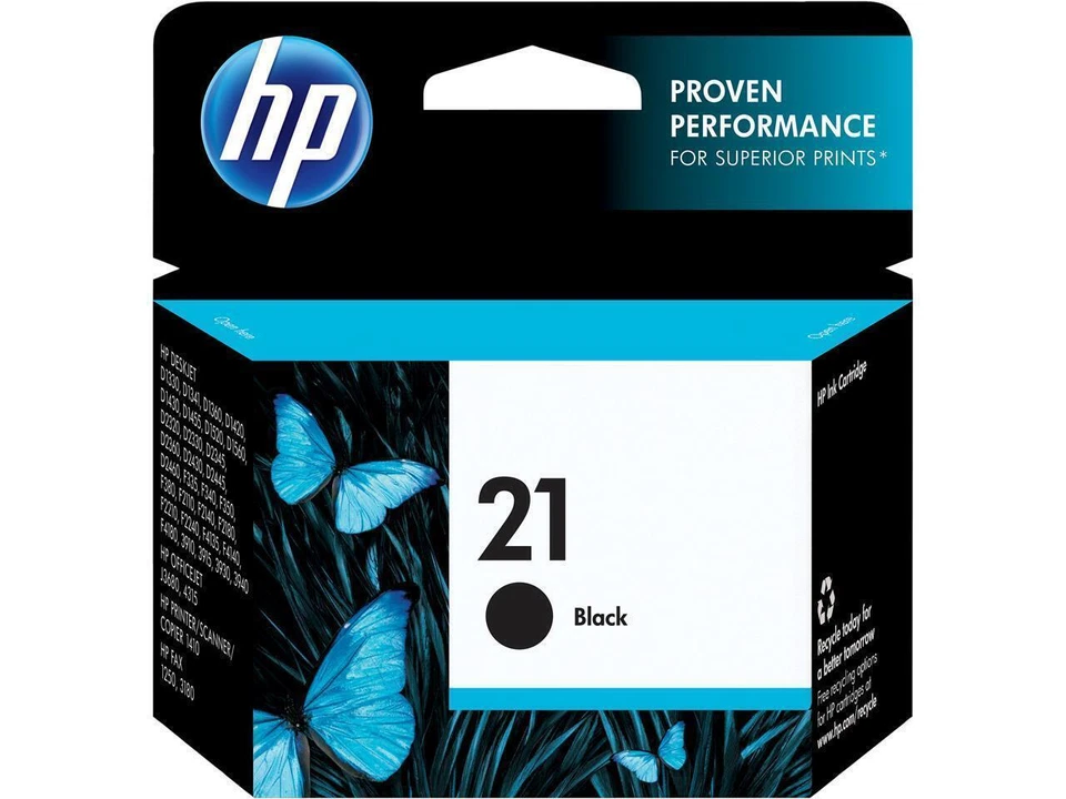 HP 21 (C9351AN) Black Ink Cartridge