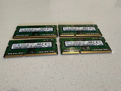 Dell 16GB (4x4GB) Precision M4800 Samsung PC3L-12800S DDR3 1600Hz Memory - Image 1 of 2