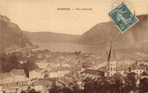 CPA 01 NANTUA VUE GENERALE (cpa émail - Picture 1 of 1