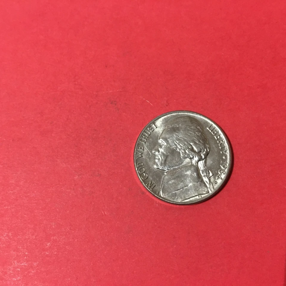 UNITED STATES  5 CENTS 1984 D   KM # A192  AU-UNC. - Image 1 of 2