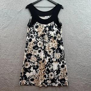 Speechless Kids Floral Sleeveless Dress Black 14 - Picture 1 of 3