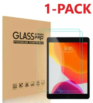 1x Tempered Glass Screen Protector For Apple iPad 6th Generation 9.7" 2018 - Image 1 of 4