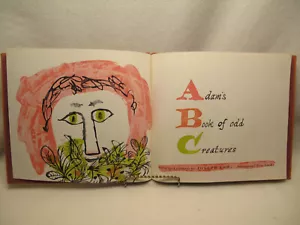 Vintage ~ Joseph Low ~ Adam's Book of Odd Creatures 1. Auflage 1962 ~ SURRIL ~ ALPHABET - Bild 1 von 23