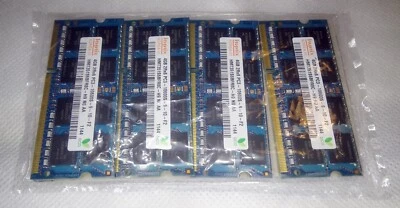 4Stück Hynix  4GB  2Rx8 PC3-10600S-09-10-F2 - Bild 1 von 3