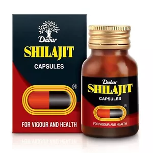 3×dabur Shilajit Gold 30cap 100% Ayurvedic,From Best Brand & Supplier Pack of 3 - Picture 1 of 5