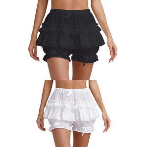 Damen Shorts Fitness Blüher Kürbis Lolita Taille Kostüme Kompression Hosen Heiß - Bild 1 von 33
