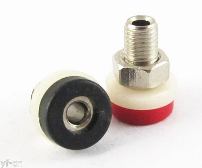 2pcs 2mm Binding Post for 2mm Banana Plug Socket Terminals Probes Red + Black - Image 1 of 4
