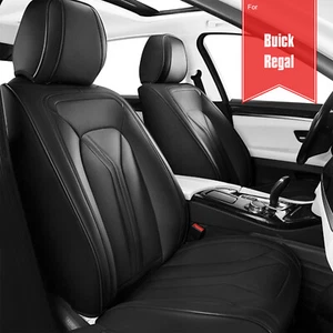 For Buick Regal 2011-2017 Full Set Seat Cusion Car 5-Seat Cover Fuax Leather - Picture 1 of 8