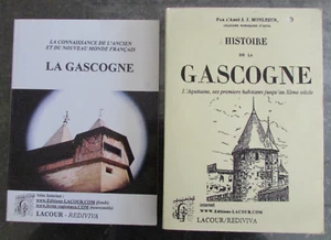 GASCOGNE HISTOIRE et CONNAISSANCE DE L'ANCIEN et du NOUVEAU MONDE FRANÇAIS 2 Vol - Imagen 1 de 2