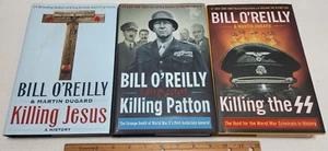 BILL O'REILLY - HBBJ 1st Ed - Killing Jesus, Killing Patton, Killing the SS - Picture 1 of 6