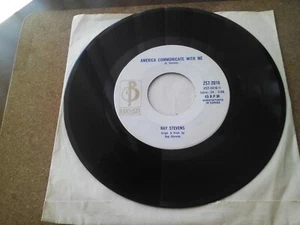 Ray Stevens - America Communicate With Me 7" Barnaby Records Canada - Picture 1 of 2