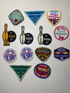 Parches de bolos vintage para mujer de los años 60 y 70 WIBC - Imagen 1 de 8