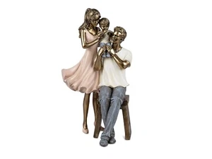 Familie Eltern Kinder Figur Skulptur Design - Bild 1 von 1