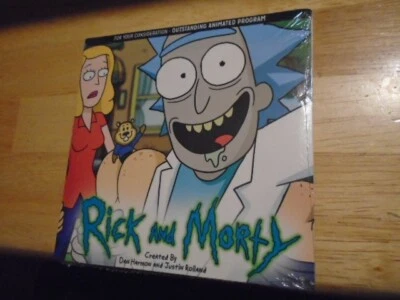 SEALED RARE PROMO Rick & Morty DVD Emmy FOR YOUR CONSIDERATION rick potion #9 S1 - Image 1 of 2