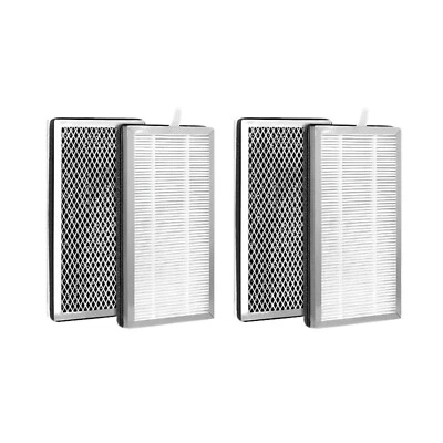 True HEPA Carbon Replacement Air Filter For Medify Purifier MA-15 MA-15R, 4 Pks - Image 1 of 4