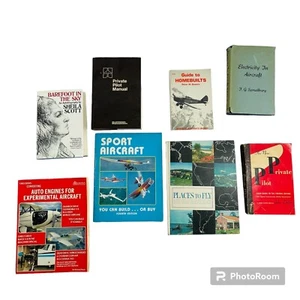 Vintage Flight Books Lot of 8 Places to Fly Sport Aircraft Private Pilot Others - Bild 1 von 10