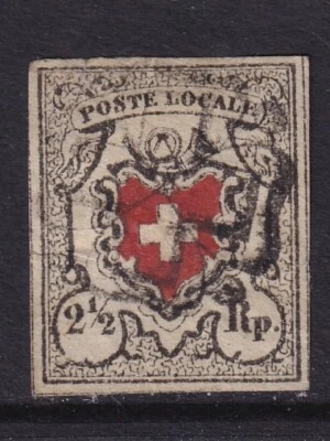 Suiza 1850 YV 16 CANC F/CAT VALOR $1400 Foto 1 de 2