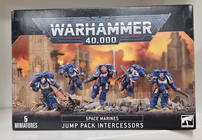 Warhammer 40000 SPACE MARINES JUMP PACK INTERCESSORS single models