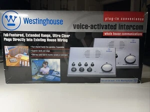 Westinghouse Voice Activate Intercom Whole House Communication WHI-4CUPG New NOS - Picture 1 of 13