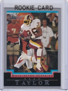 SEAN TAYLOR ROOKIE CARD 2004 Bowman #127 Washington Football RC Miami Hurricanes - Picture 1 of 2