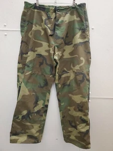 Woodland Camo Extended Cold Weather Water Resistant Trousers Small Regular - Picture 1 of 5