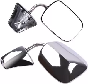 Side View Mirrors Driver and Passenger Mirrors Fit for 1973-1991 for Che - Picture 1 of 12