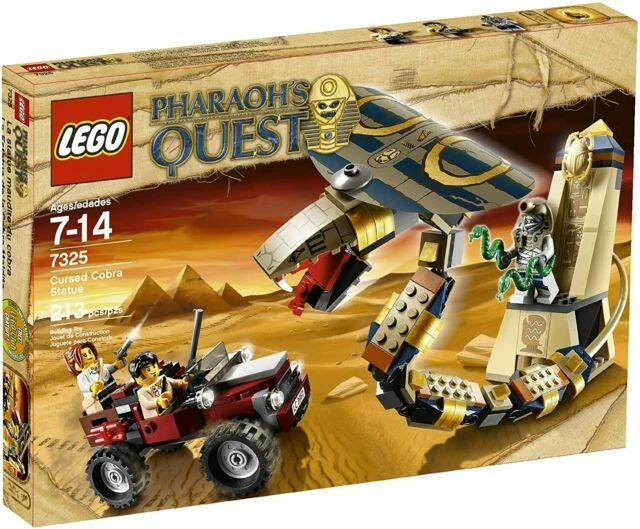 LEGO Pharaoh's Quest: Cursed Cobra Statue (7325)