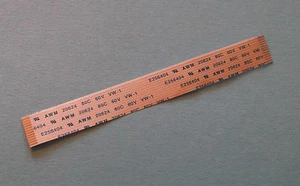 FFC A 12Pin 1.0Pitch 11cm Flachbandkabel Kabel Flat Flex Cable Ribbon AWM 10cm - Bild 1 von 2