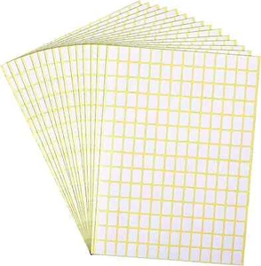 2940 piezas etiquetas adhesivas blancas pequeñas mate etiquetas en blanco etiquetas de precio extraíbles - Imagen 1 de 7