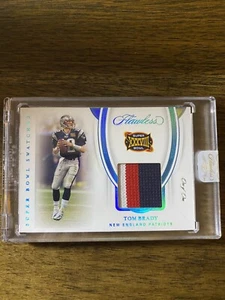 2020 Panini Flawless Tom Brady Super Bowl Swatch 1/1