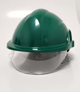 Centurion Vision Plus Unvented Reduced-Peak Wheel-Ratchet Safety Helmet S10 PLUS - Picture 1 of 11