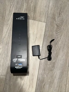 🔥Used 🔥 ARRIS ‎SBG7600AC2 Cable Modem Plus - Black - Picture 1 of 7