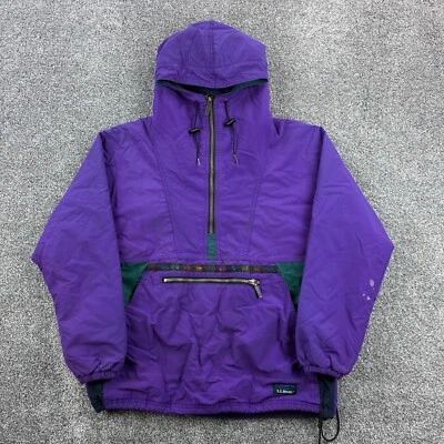 Chaqueta de Colección LL Bean Anorak Para Mujer Pequeña Púrpura Azteca Puffer Thinsulate Foto 1 de 4