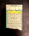 1990 B-52's Concert Ticket Stub ORANGE COUNTY FAIRGROUNDS MIDDLETOWN NEW YORK NY