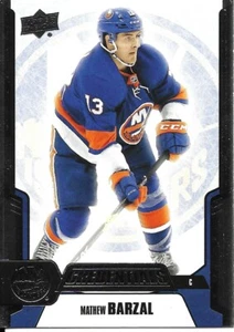 19-20 2019-20 UD Credenciales Mathew Barzal #21-Islanders - Imagen 1 de 1