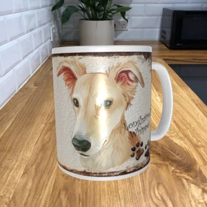 LONGHAIRED Whippet Dog 11oz Coffee Mug My Dog's Prayer Theme 842DRMUG - Picture 1 of 2