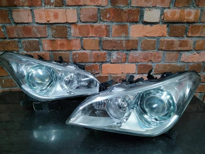 JDM Nissan Fuga Y51 Infiniti M37 10-14 FRONT XENON HID Headlight Head Lamps Pair - Image 1 of 4