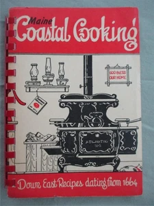 MAINE COASTAL COOKING Down East Recipes 1975 Cookbook Authentic Recipes LOBSTER - Picture 1 of 7