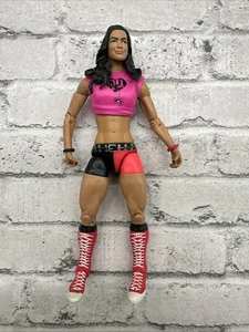 AJ Lee WWE Mattel Basic Superstar Entrance Figure Wrestling REPAIRED HEAD OOP - Picture 1 of 2