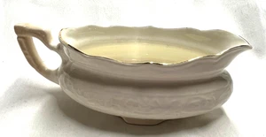 Vintage Gold Rim Creamer- Handle is stained under glaze - Picture 1 of 4